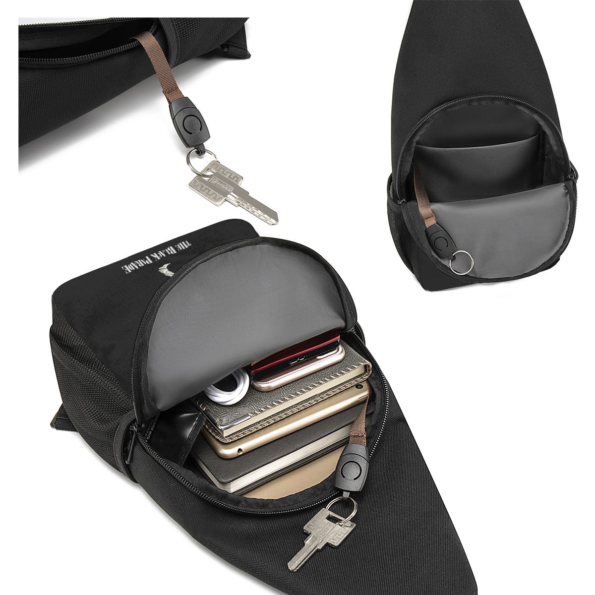حقيبة صدر للرجال من Rock MCR M - مراجعة Sling Backpack Shoulder وسعره