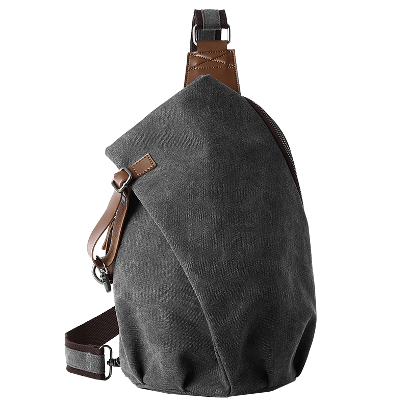 حقيبة كتف رجالية كبيرة السعة م - مراجعة Canvas Backpack Casual وسعره