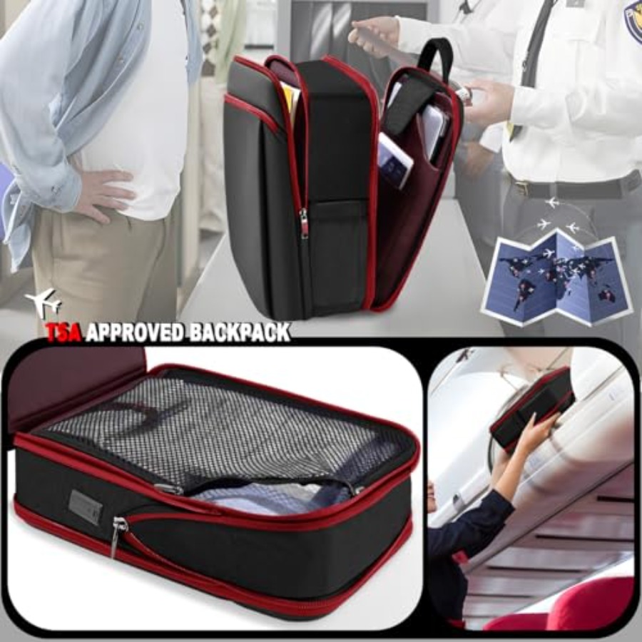 حقيبة ظهر نحيفة وقابلة للتوسيع - مراجعة Travel Backpack Anti Theft وسعره