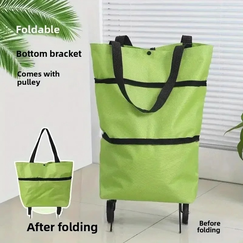 عربة تسوق قابلة للطي ومحمولة ب - مراجعة Foldable Backpack Small وسعره