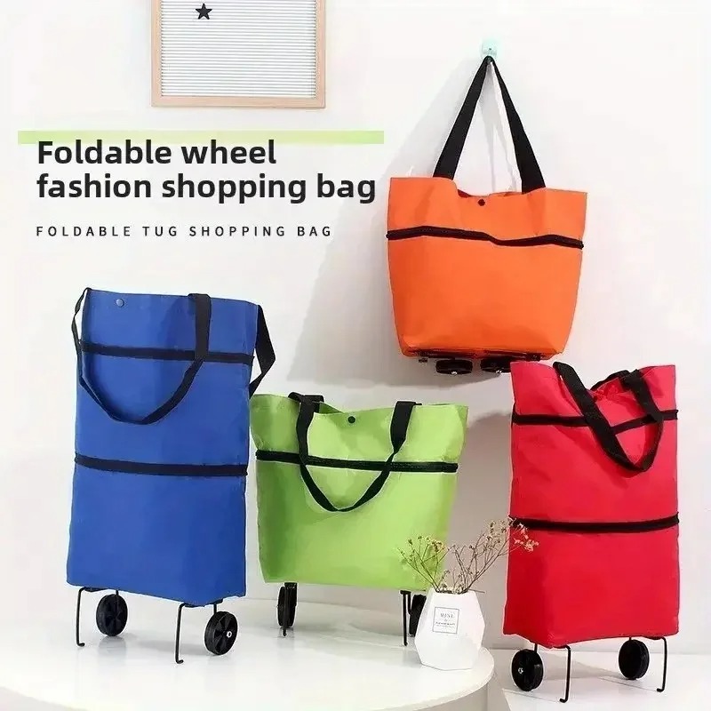 عربة تسوق قابلة للطي ومحمولة ب - مراجعة Foldable Backpack Small وسعره