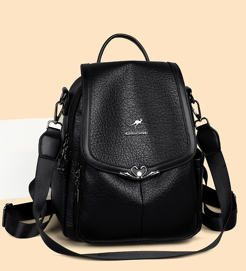 حقيبة كتب جديدة للسيدات لعام 2 - مراجعة Leather Backpack Vintage وسعره