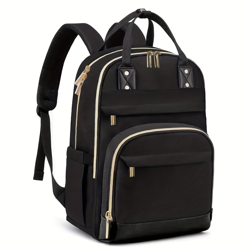 حقيبة ظهر للنساء ذات لونين لحم - مراجعة Laptop Backpack 15.6 وسعره