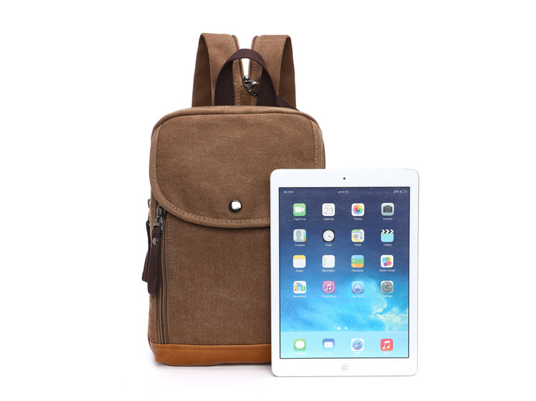 حقيبة ظهر صغيرة من القماش للرج - مراجعة Sling Backpack Shoulder وسعره