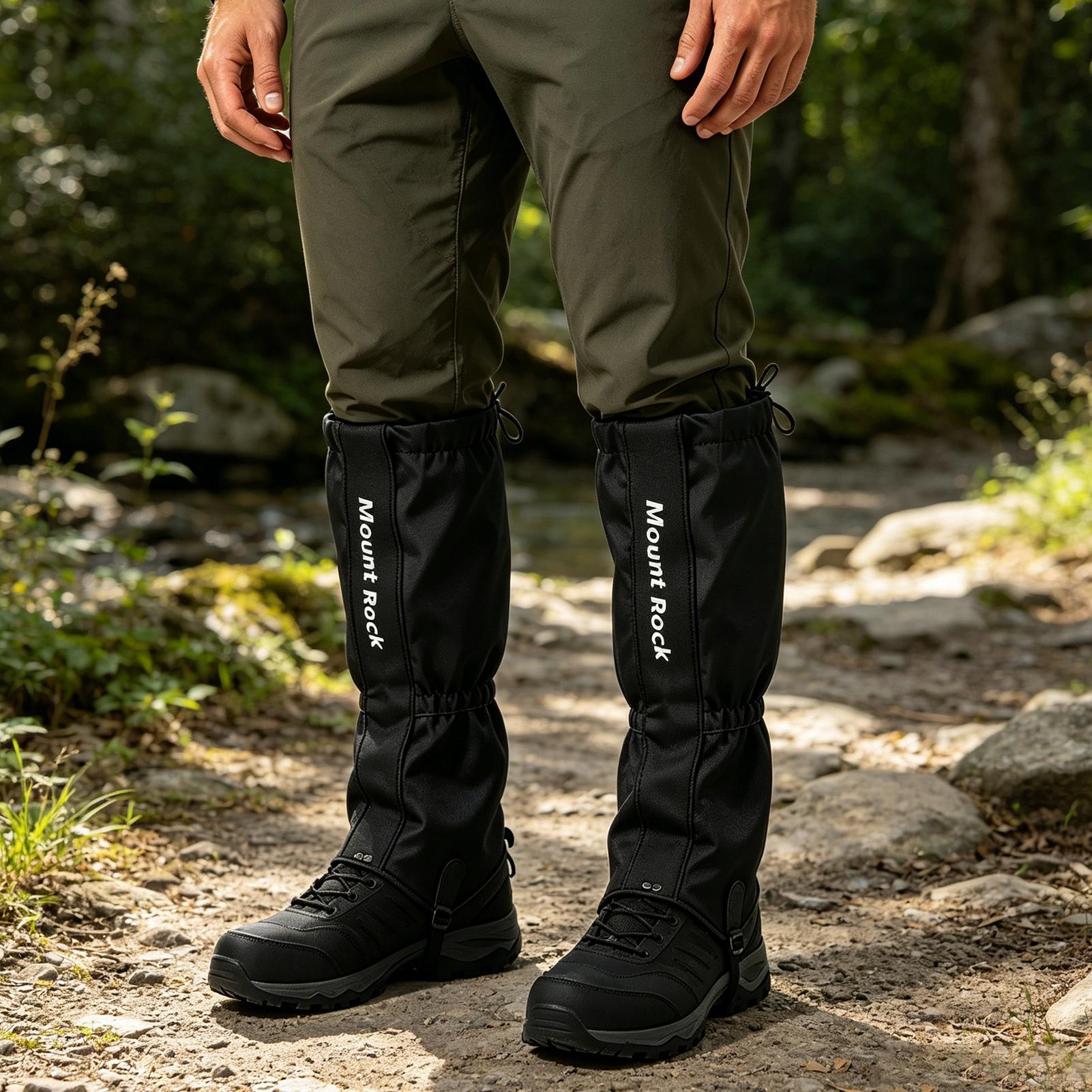 زوج واحد من واقيات الساق المقا - مراجعة Hiking Backpack Waterproof وسعره