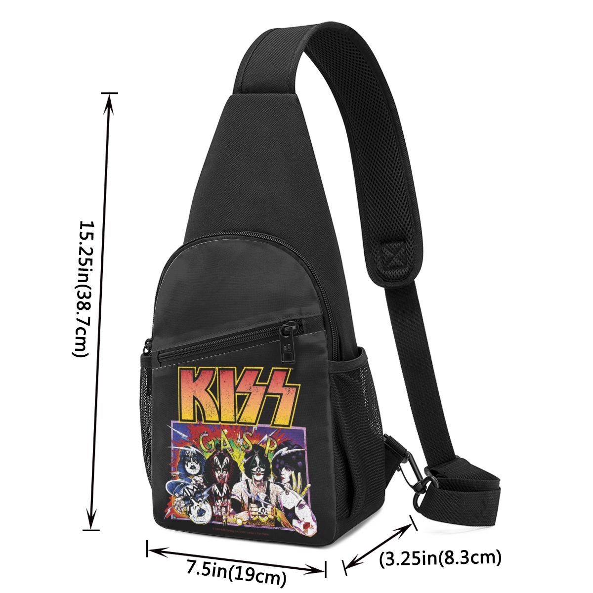 حقيبة صدر للرجال من Rock Roll  - مراجعة Sling Backpack Shoulder وسعره