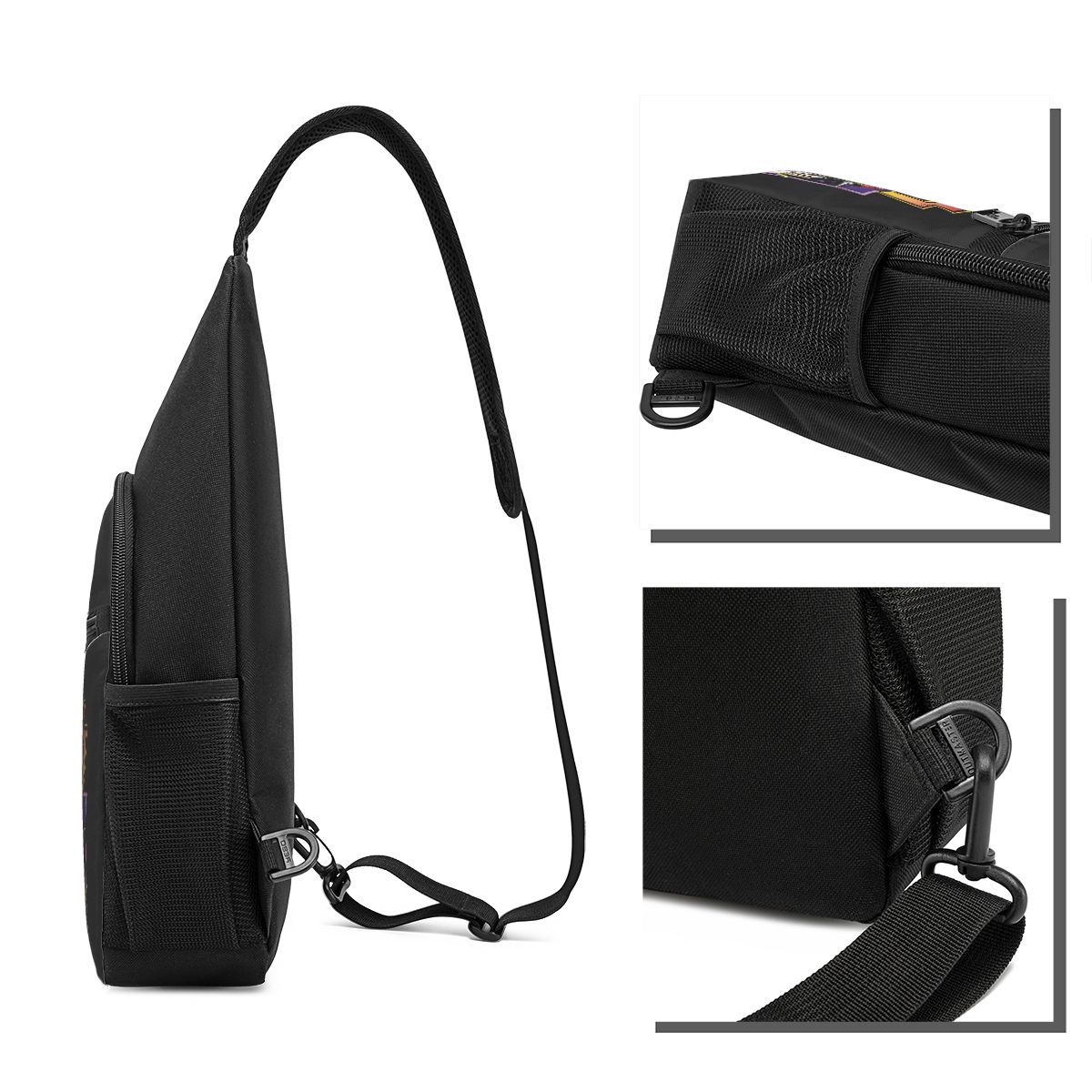 حقيبة صدر للرجال من Rock Roll  - مراجعة Sling Backpack Shoulder وسعره