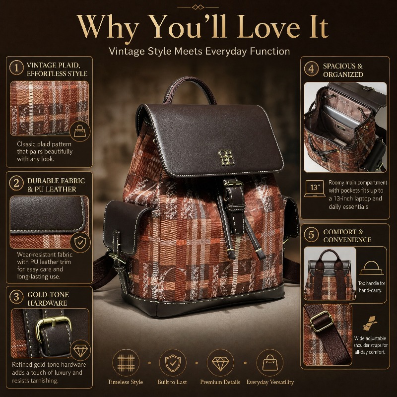 حقيبة ظهر عصرية متعددة الاستخد - مراجعة Fashion Backpack Women وسعره