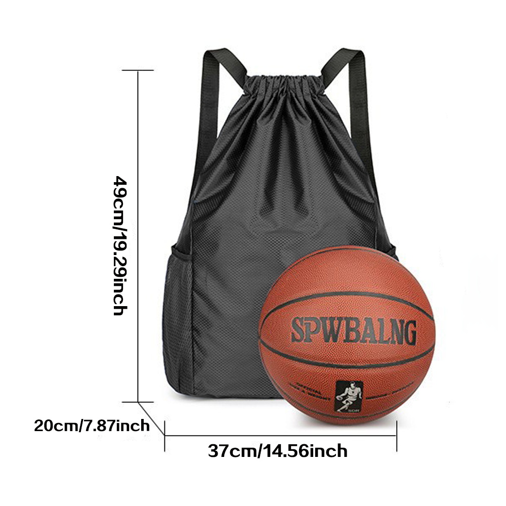حقيبة سوداء برباط، حقيبة ظهر ل - مراجعة Drawstring Gym Bag وسعره