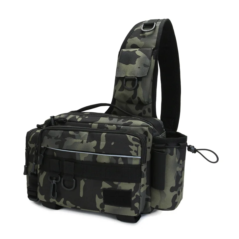 حقيبة خصر متعددة الوظائف بسعة  - مراجعة Sling Backpack Shoulder وسعره