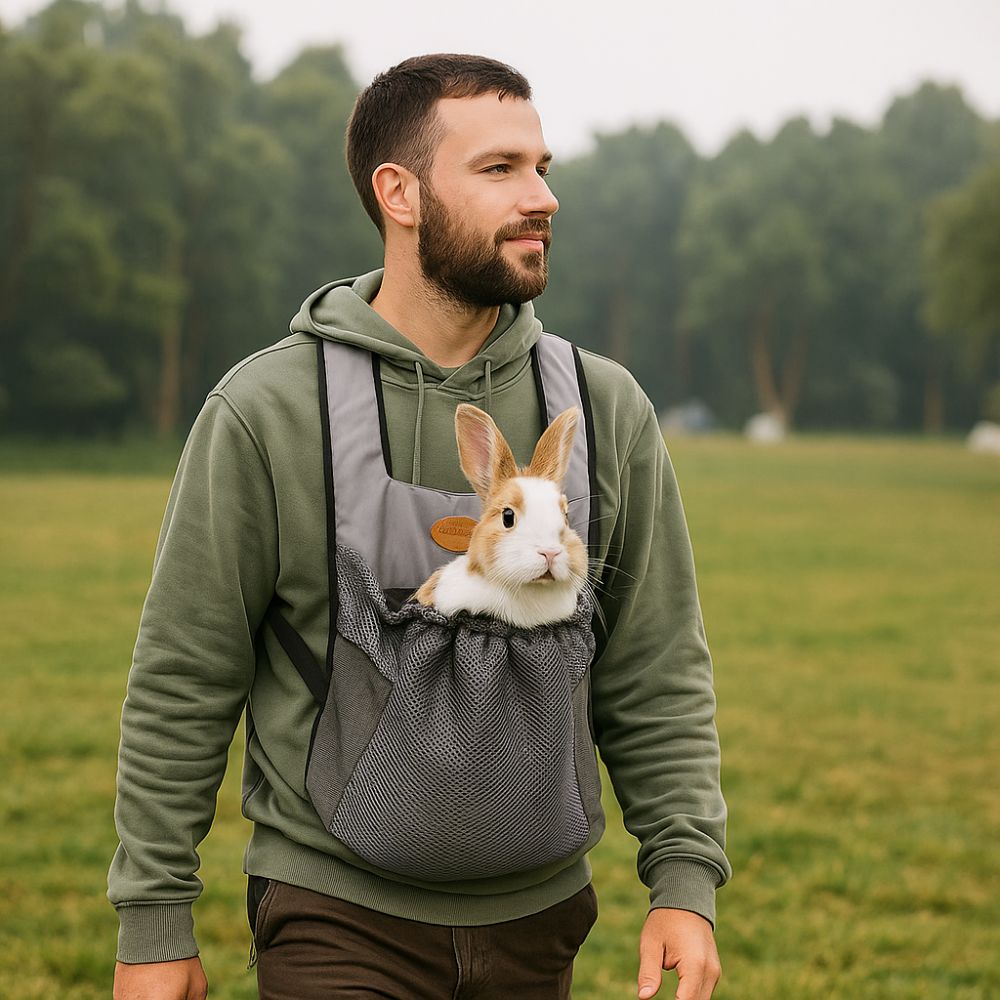 حقيبة صدر وكتف محمولة للحيوانا - مراجعة Foldable Backpack Small وسعره