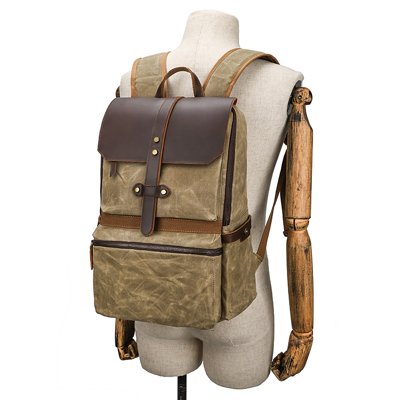 خمر 15.6 بوصة محمول على ظهره ا - مراجعة Canvas Backpack Casual وسعره