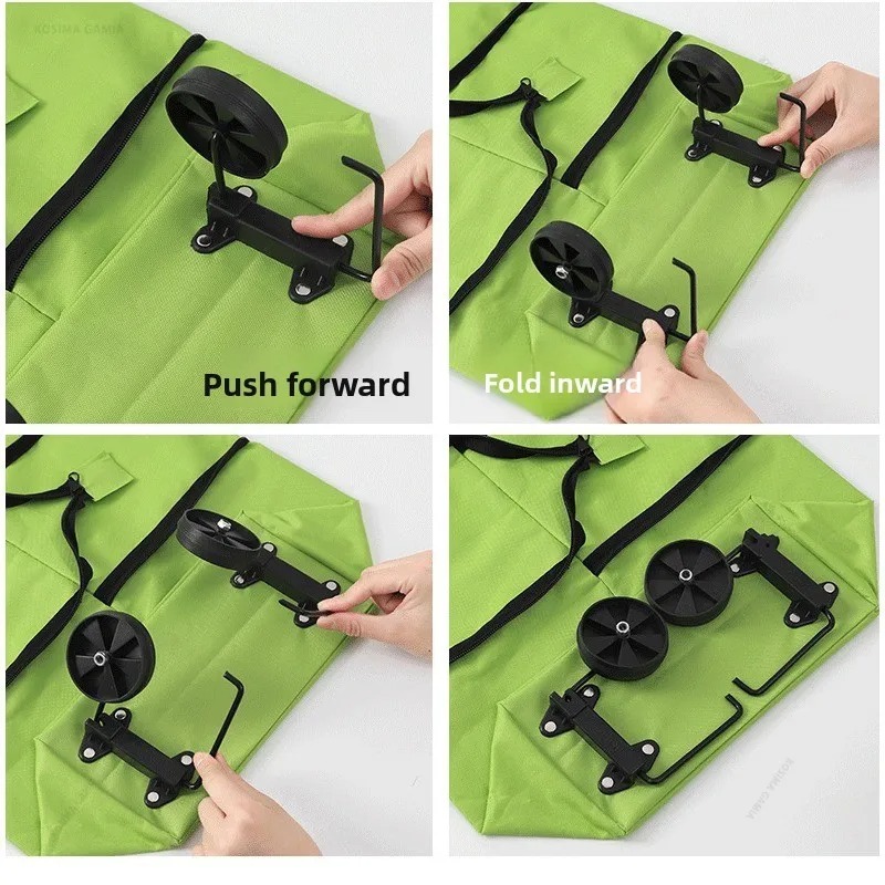 عربة يد خفيفة الوزن قابلة للطي - مراجعة Foldable Backpack Small وسعره