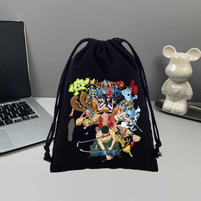 حقيبة ظهر برباط من قماش ون بيس - مراجعة Drawstring Gym Bag وسعره