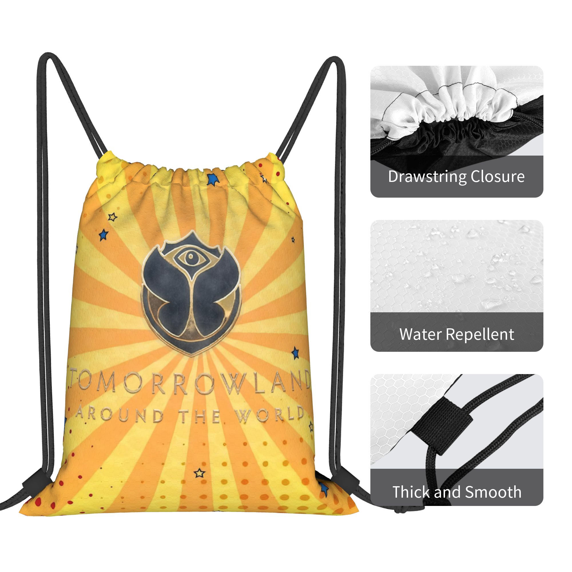 حقائب ظهر رياضية من تومورولاند - مراجعة Drawstring Gym Bag وسعره