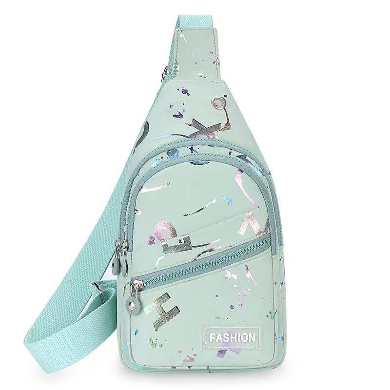 حقيبة صدر نسائية خفيفة الوزن،  - مراجعة Sling Backpack Shoulder وسعره