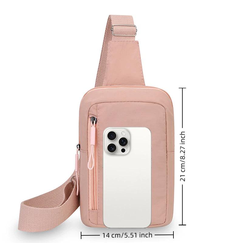 حقيبة كتف صغيرة أنيقة متعددة ا - مراجعة Sling Backpack Shoulder وسعره